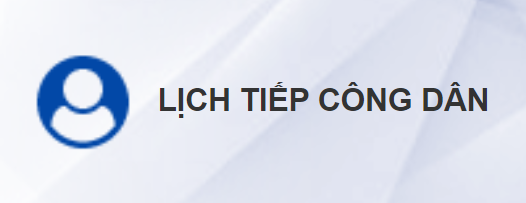 Lịch tiếp công dân
